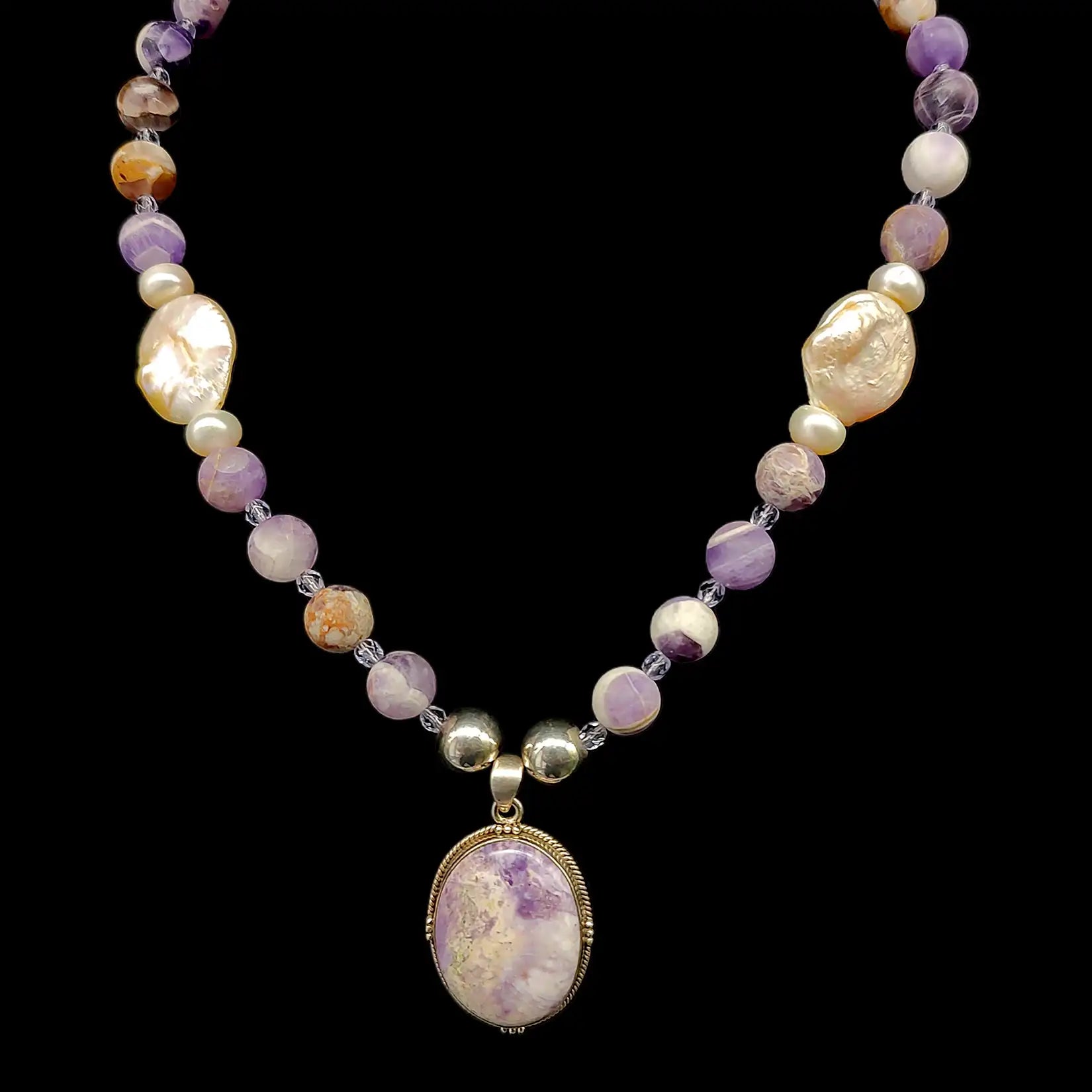 ラベンダーハートオルゴナイト❤️ Lavender Oracle Halo – Alix Wright Designs